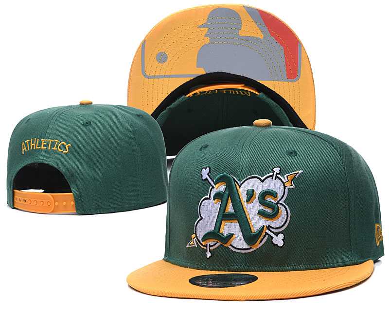 Athletics Team Logo Green Yellow Adjustable Hat GS,We sell and wholesale Athletics Team Logo Green Yellow Adjustable Hat GS on line form chian!